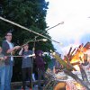 Jugendfreizeit - Stockbrot am Lagerfeuer